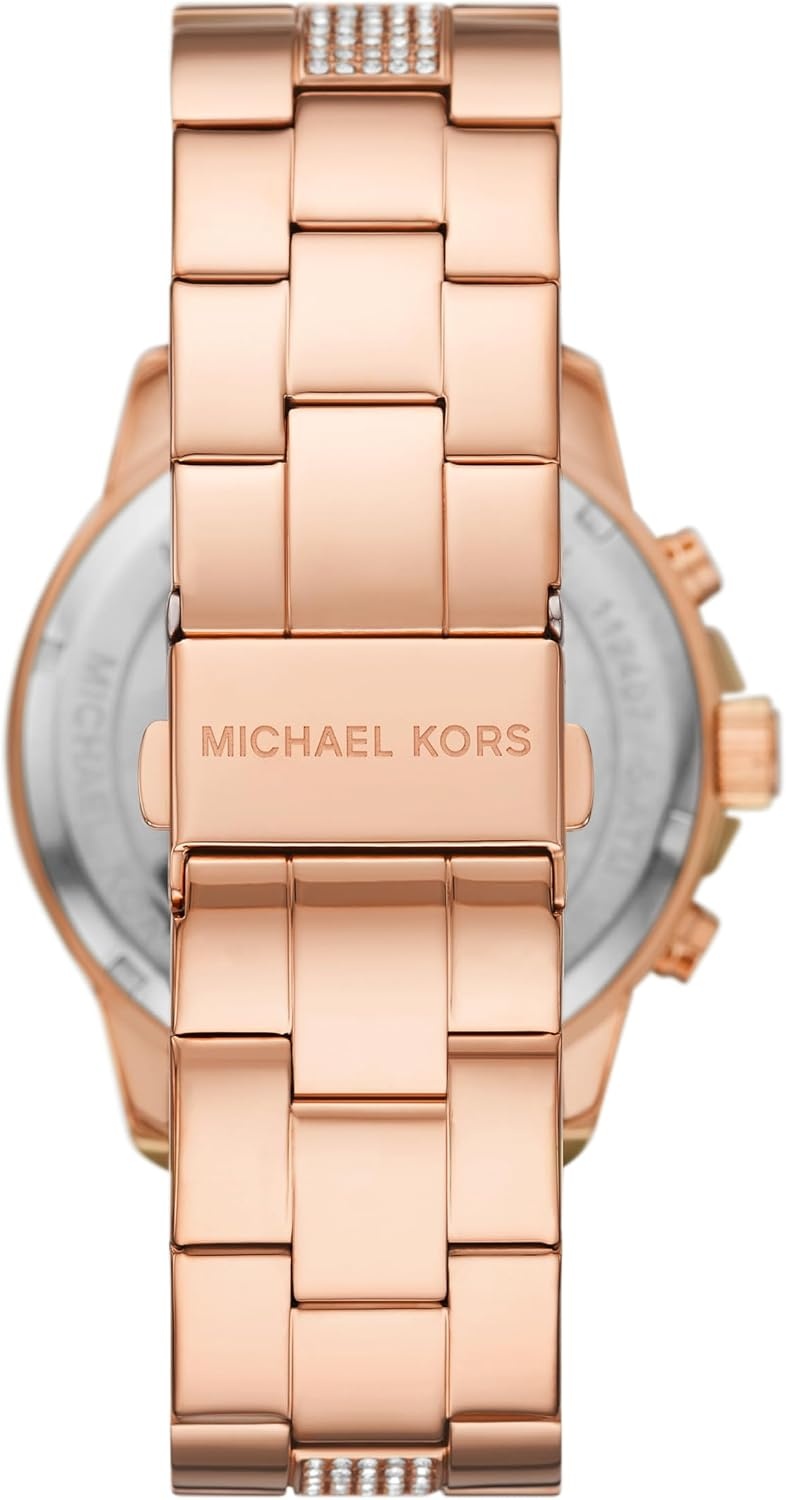 image:imageMichael Kors Brynn Womens Watch Stainless Steel and Pav Crystal Watch for WomenRose Gold