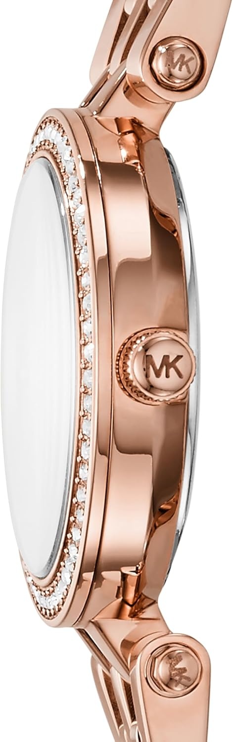image:imageMichael Kors Darci Womens Watch Stainless Steel and Pav Crystal Watch for WomenRose Gold