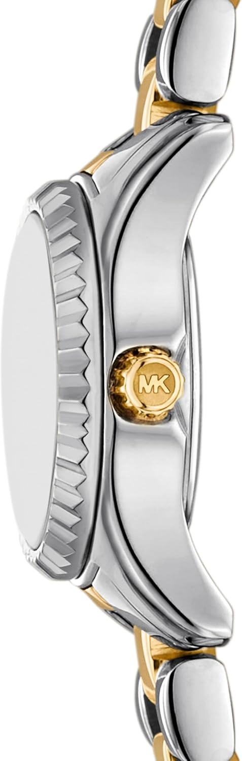 image:imageMichael Kors Lexington Womens Watch Stainless Steel Bracelet or Leather Watch for WomenMicro TwoTone