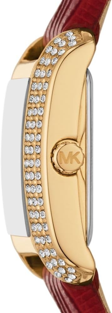 image:imageMichael Kors MK2983 Emery ThreeHand WatchGoldRed Bracelet Gift Set