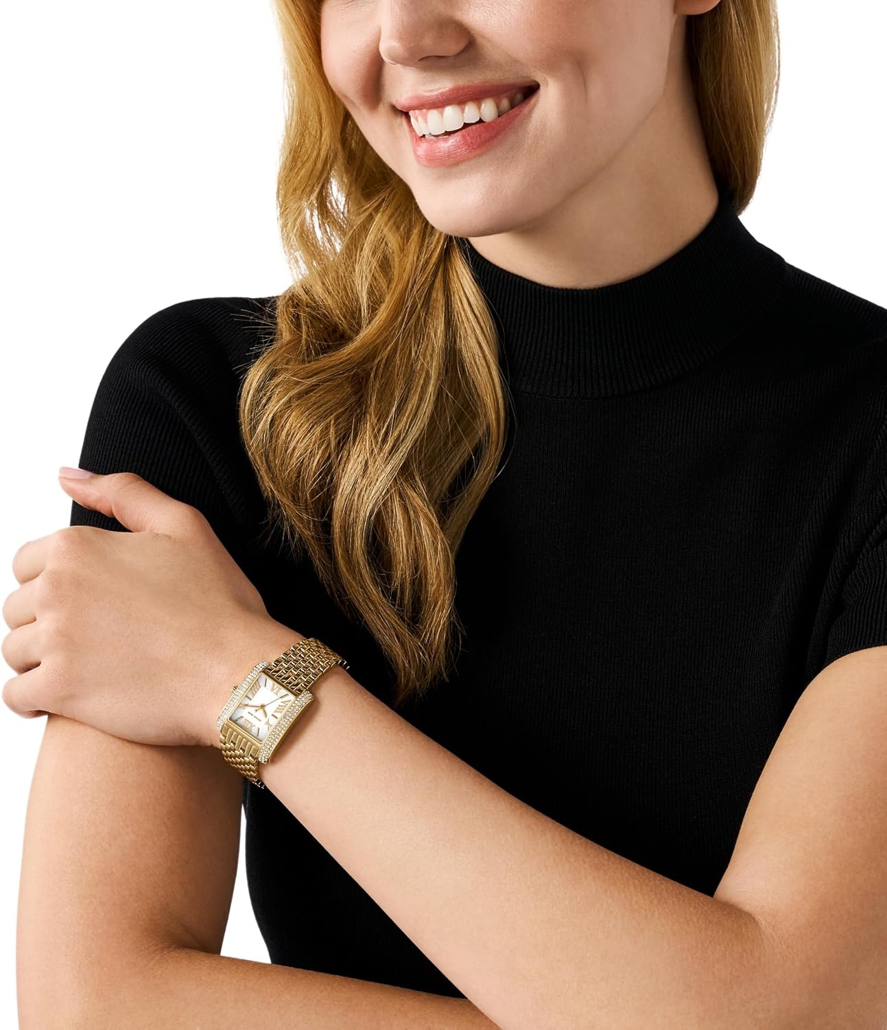 image:imageMichael Kors MK2983 Emery ThreeHand WatchGoldWhite Dial