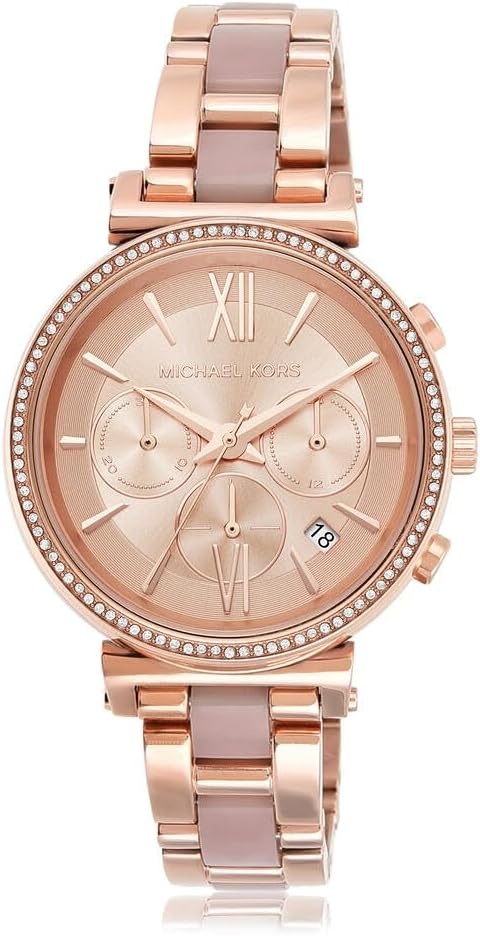 image:imageMichael Kors MK5353 Parker Chronographose GoldPink