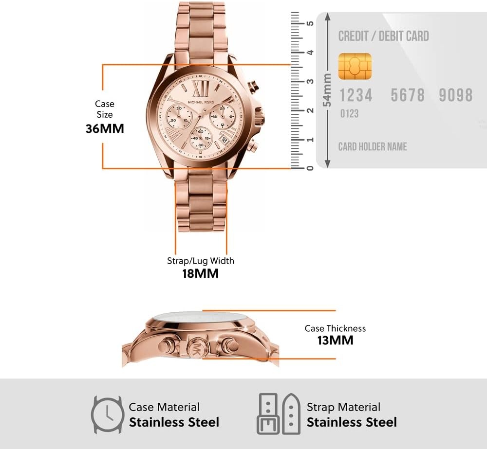 image:imageMichael Kors MK555036MM Rose Gold