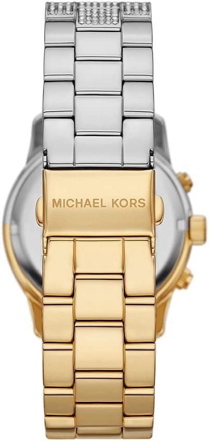 image:imageMichael Kors MK7354 Runway ThreeHandGold Silver
