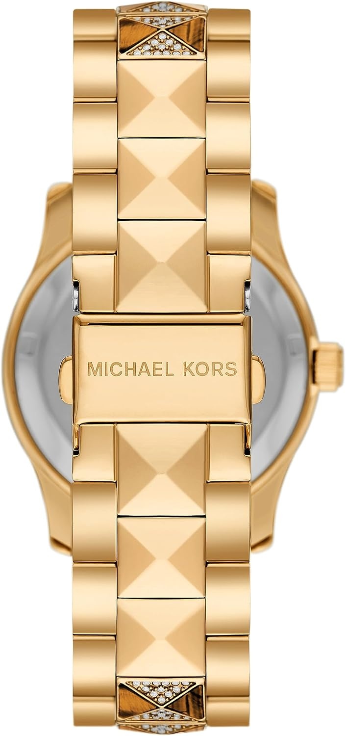 image:imageMichael Kors MK7354 Runway ThreeHandGoldYellow