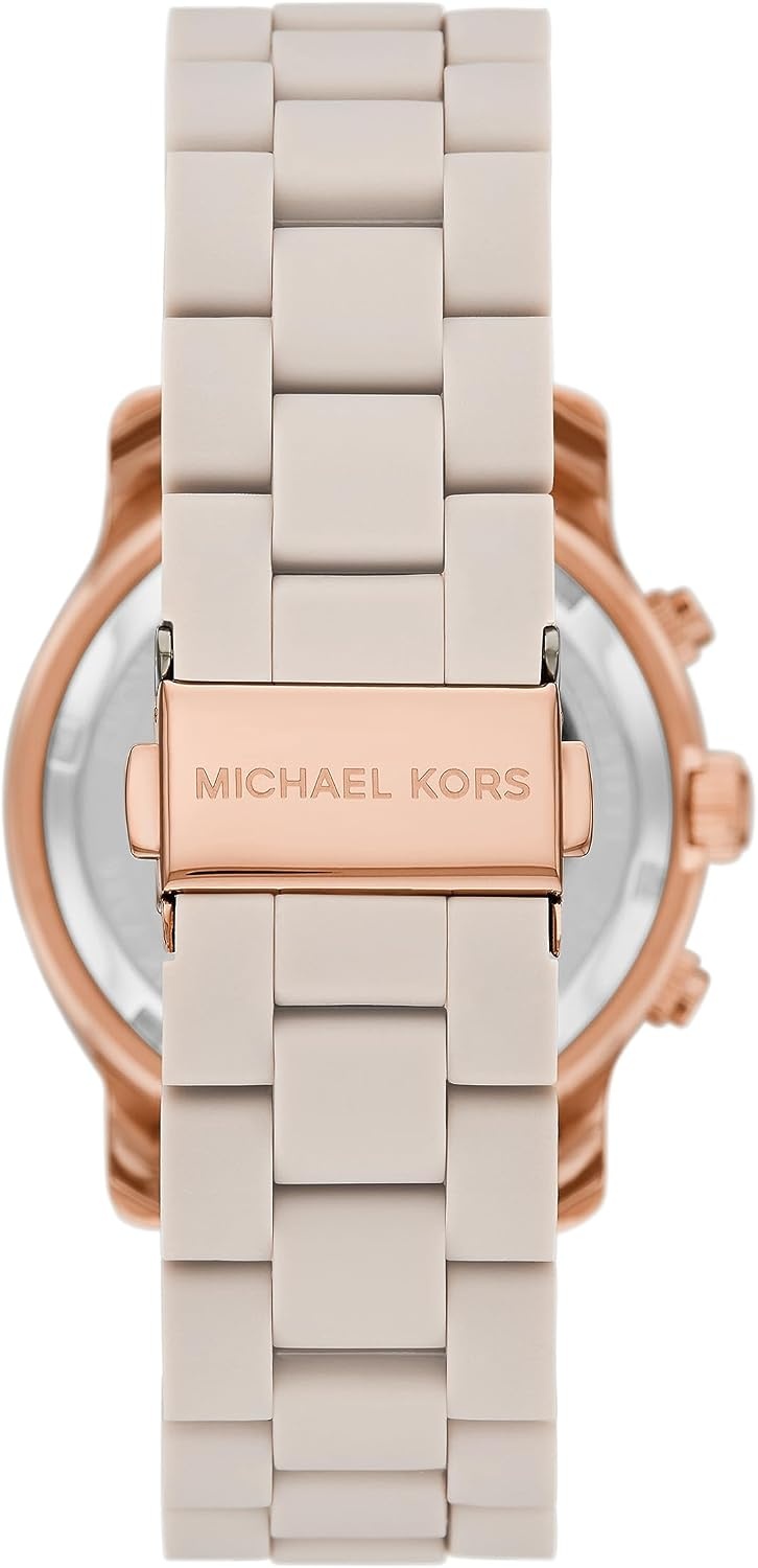 image:imageMichael Kors MK7354 Runway ThreeHandRose GoldBeige