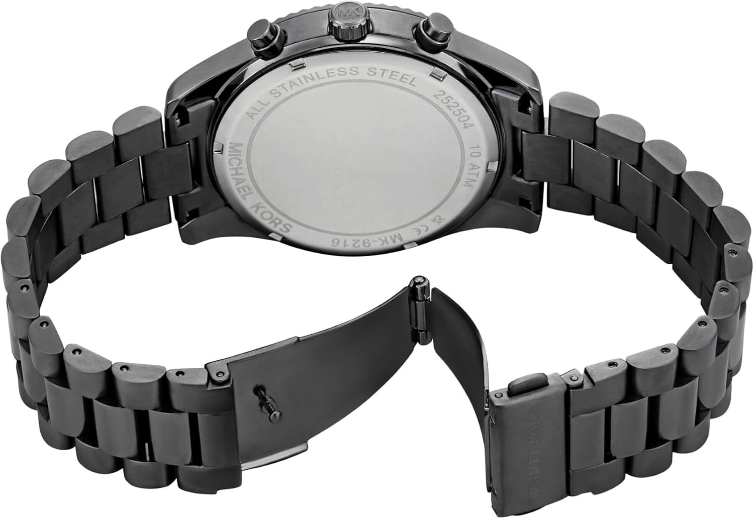 image:imageMichael Kors MK8286 Oversized Lexington ChronographGunmetal Bracelet Gift Set