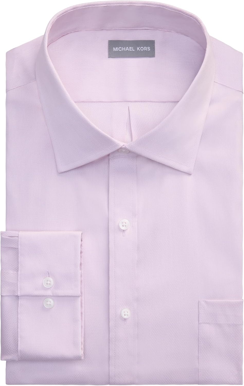 image:imageMichael Kors Mens Dress Shirt Travel Stretch Big Fit Big and TallDusty Pink