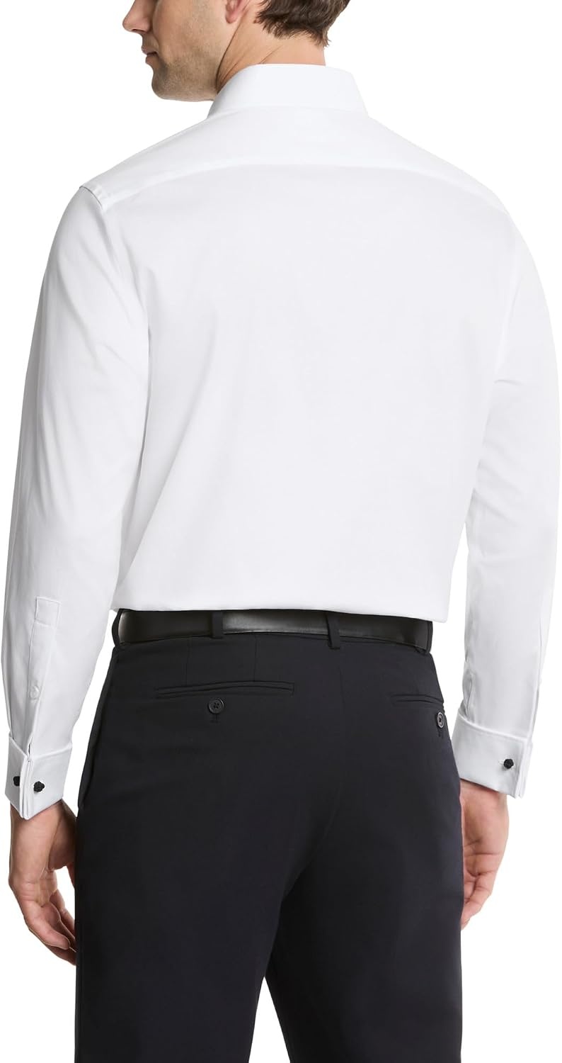 image:imageMichael Kors Mens Dress Shirt Ultra Wrinkle Free Stretch Regular FitWhite