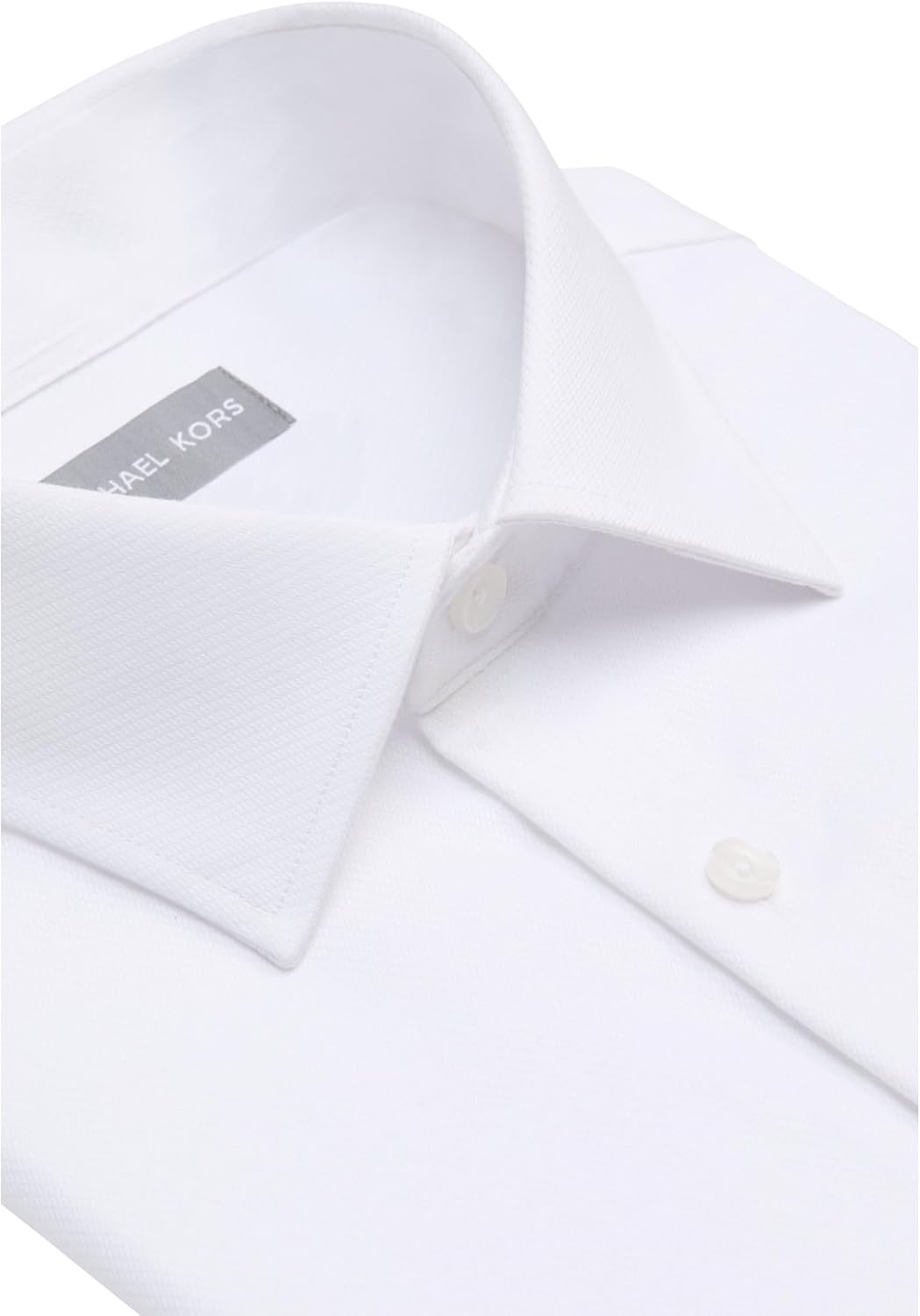 image:imageMichael Kors Mens Dress Shirt Ultra Wrinkle Free Stretch Regular FitWhite