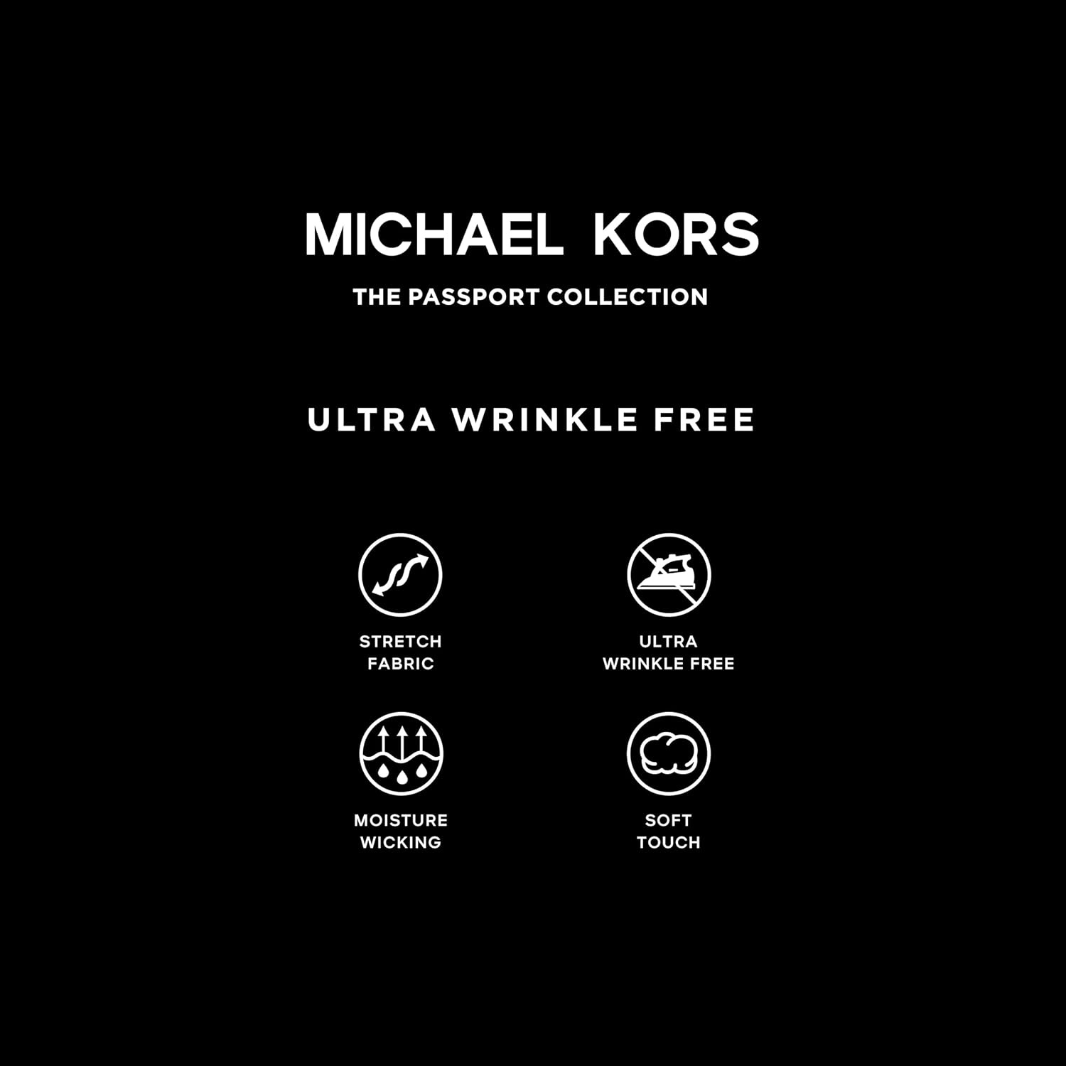 image:imageMichael Kors Mens Dress Shirt Ultra Wrinkle Free Stretch Regular FitWine Multi