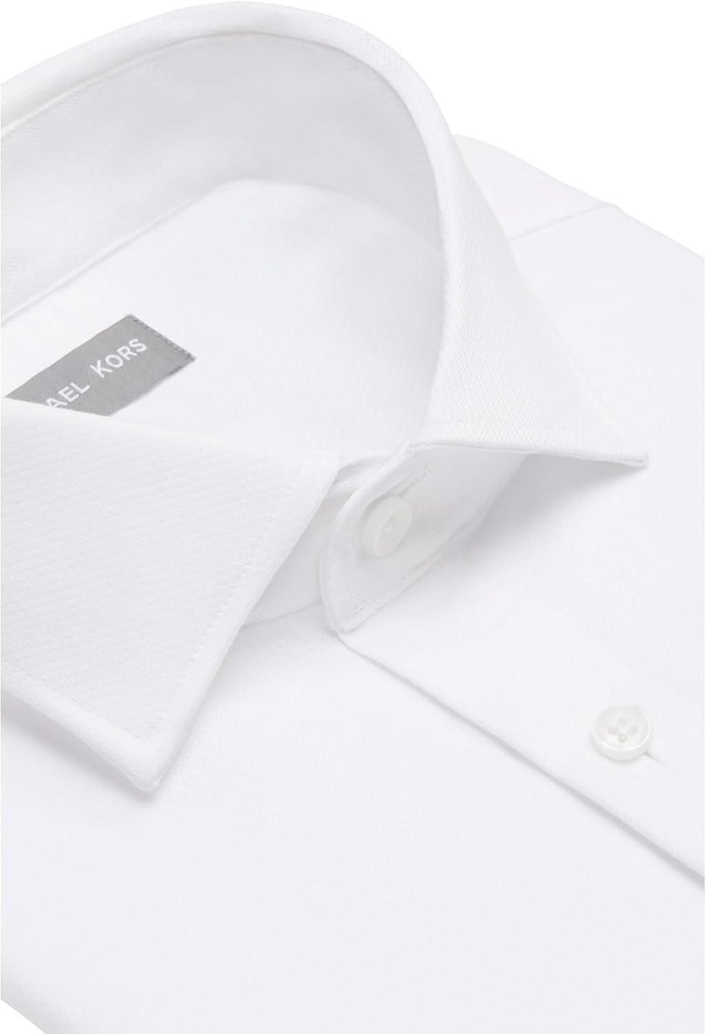 image:imageMichael Kors Mens Dress Shirt Ultra Wrinkle Free Stretch Slim FitWhite