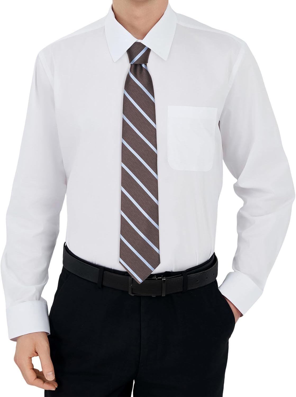 image:imageMichael Kors Mens Nastro Stripe TieBrown