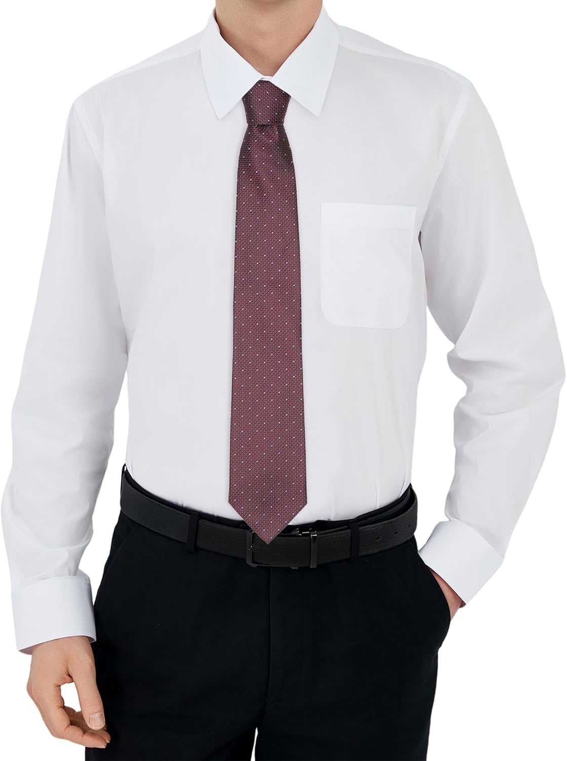 image:imageMichael Kors Mira Dot Tie Burgundy
