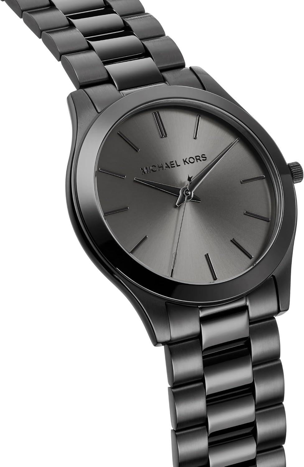 image:imageMichael Kors Oversized Slim Runway Mens Watch Stainless Steel Watch for MenBlack