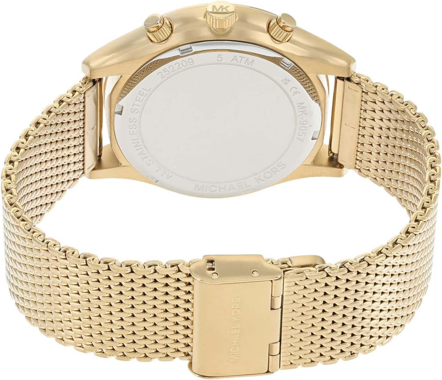 image:imageMichael Kors Oversized Slim Runway Mens Watch Stainless Steel Watch for MenGold Mesh Chrono