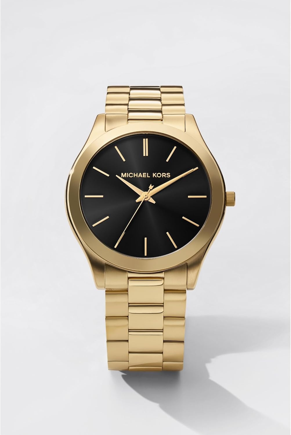 image:imageMichael Kors Oversized Slim Runway Mens Watch Stainless Steel Watch for MenGoldBlack