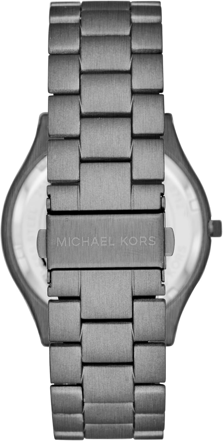 image:imageMichael Kors Oversized Slim Runway Mens Watch Stainless Steel Watch for MenGunmetal