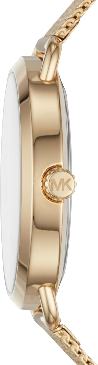 image:imageMichael Kors Portia Womens Watch Stainless Steel Bracelet Watch for WomenGold Mesh