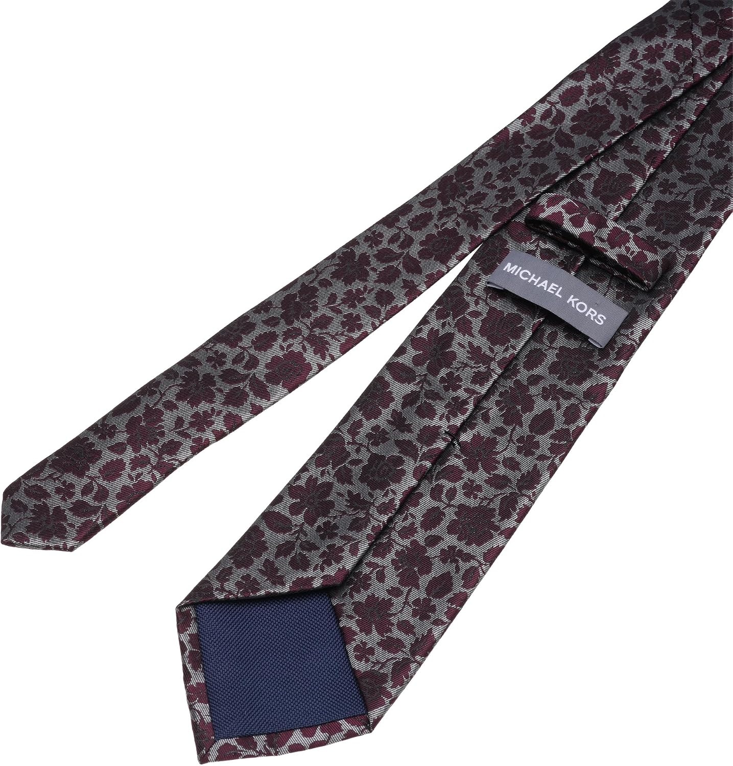 image:imageMichael Kors Poulsen Floral Tie Burgundy