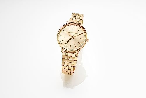 image:imageMichael Kors Pyper Womens Watch Stainless Steel Watch for Women with Steel Leather or Silicone BandGold