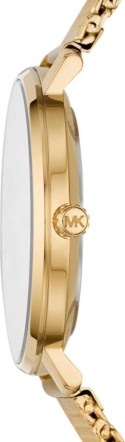 image:imageMichael Kors Pyper Womens Watch Stainless Steel Watch for Women with Steel Leather or Silicone BandGold Mesh