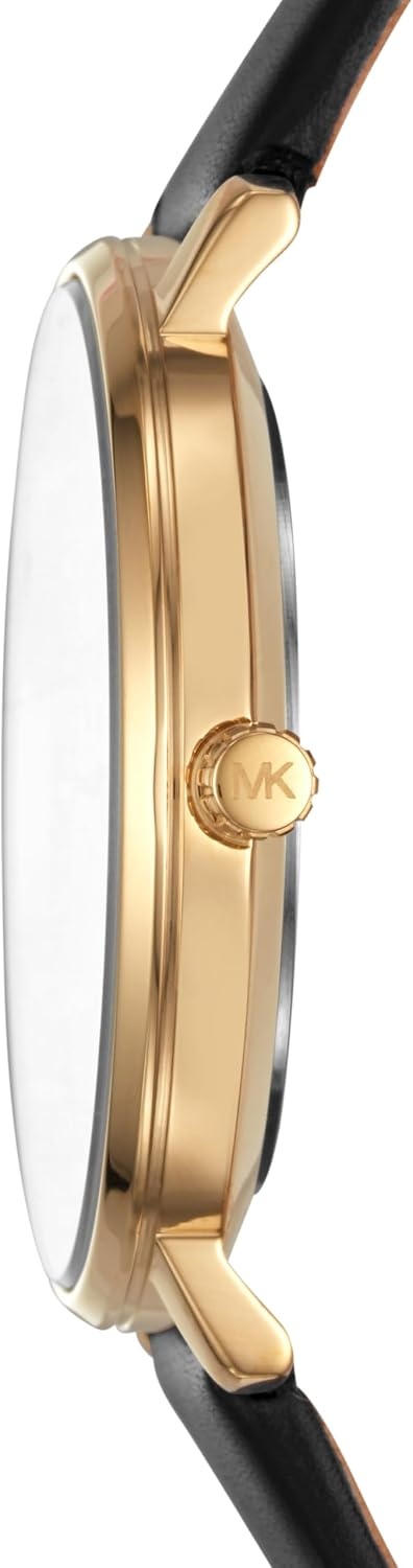 image:imageMichael Kors Pyper Womens Watch Stainless Steel Watch for Women with Steel Leather or Silicone BandGoldBlack