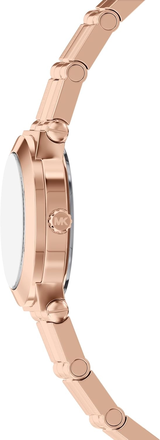 image:imageMichael Kors Womens Billie ThreeHand Rose GoldTone Stainless Steel Watch Model MK7568