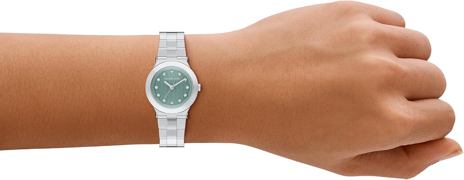 image:imageMichael Kors Womens Billie ThreeHand Stainless Steel Watch Model MK7569