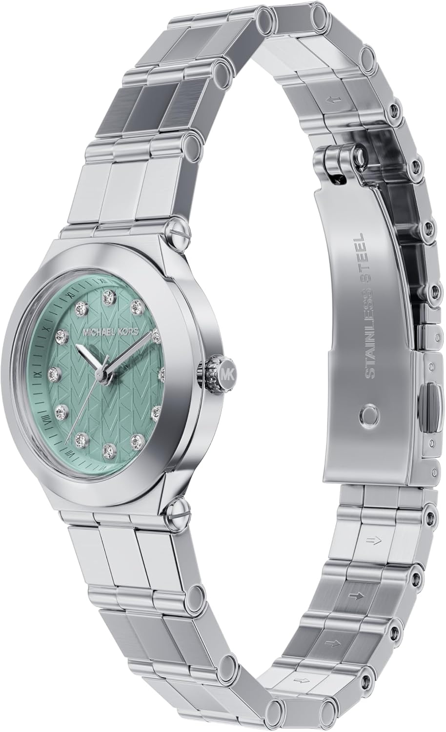 image:imageMichael Kors Womens Billie ThreeHand Stainless Steel Watch Model MK7569