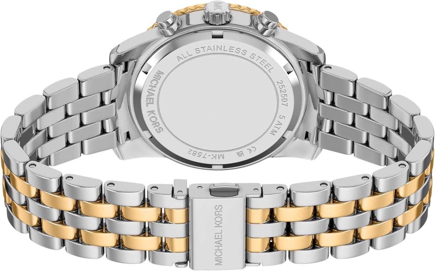 image:imageMichael Kors Womens Bryant Chronograph TwoTone Stainless Steel Watch Model MK7582
