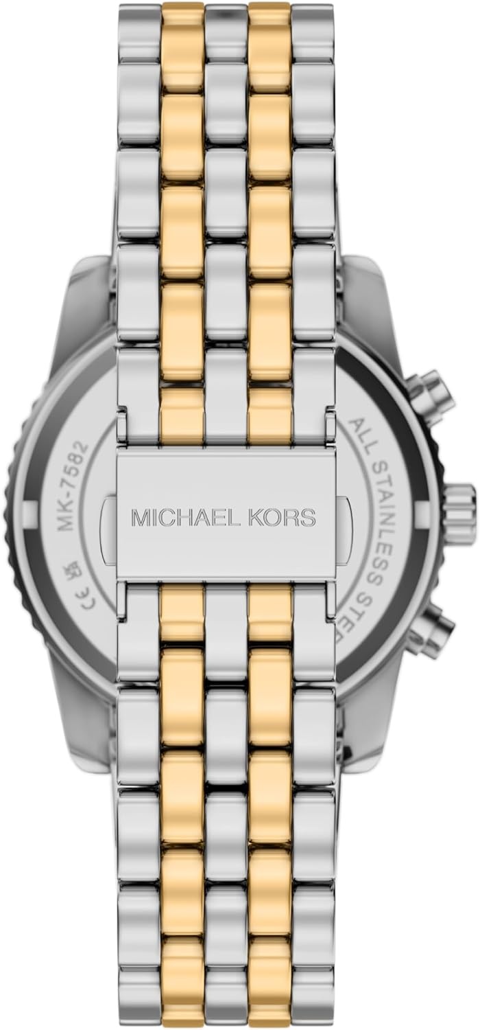 image:imageMichael Kors Womens Bryant Chronograph TwoTone Stainless Steel Watch Model MK7582
