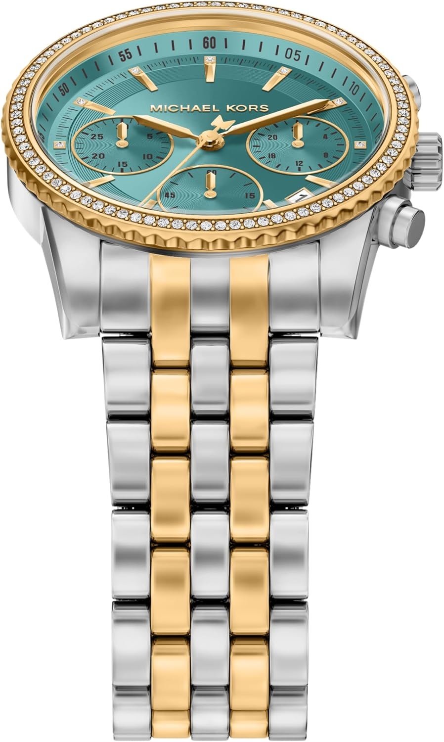 image:imageMichael Kors Womens Bryant Chronograph TwoTone Stainless Steel Watch Model MK7582