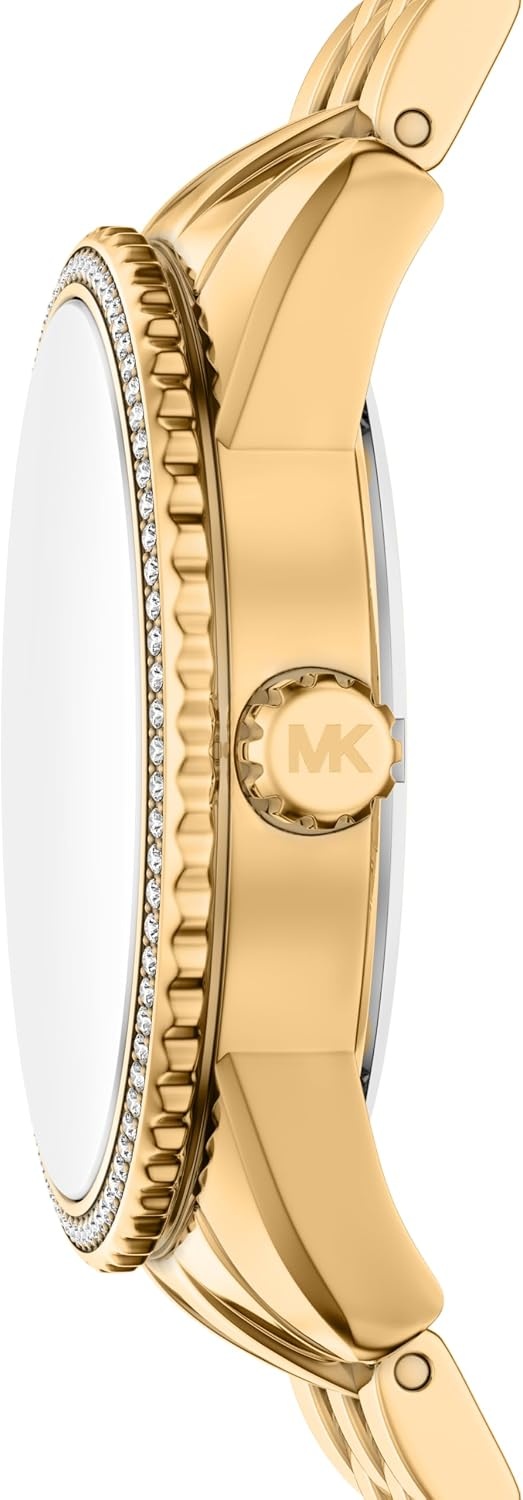 image:imageMichael Kors Womens Bryant ThreeHand GoldTone Stainless Steel Watch Model MK7581