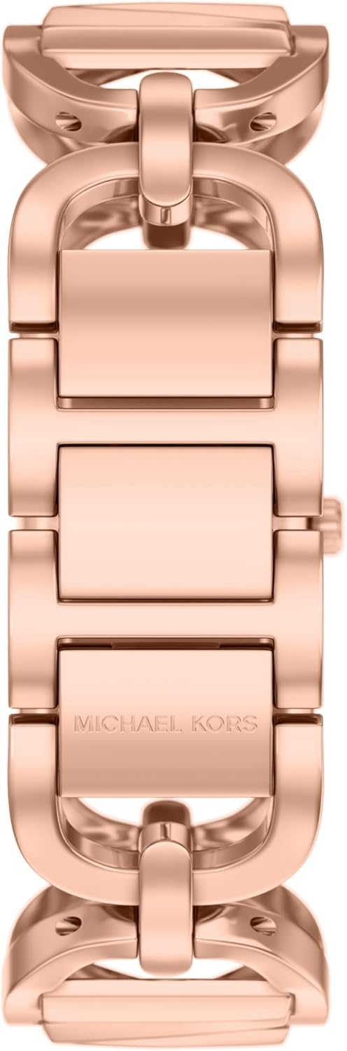 image:imageMichael Kors Womens Empire ThreeHand Rose GoldTone Stainless Steel Watch Model MK7602