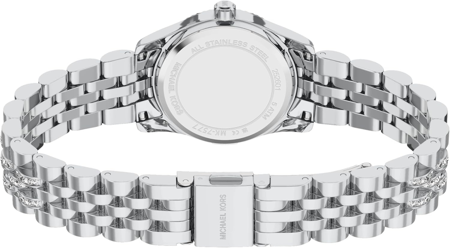 image:imageMichael Kors Womens Lexington ThreeHand Stainless Steel Watch Model MK7577
