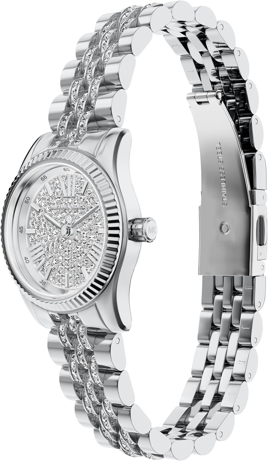 image:imageMichael Kors Womens Lexington ThreeHand Stainless Steel Watch Model MK7577