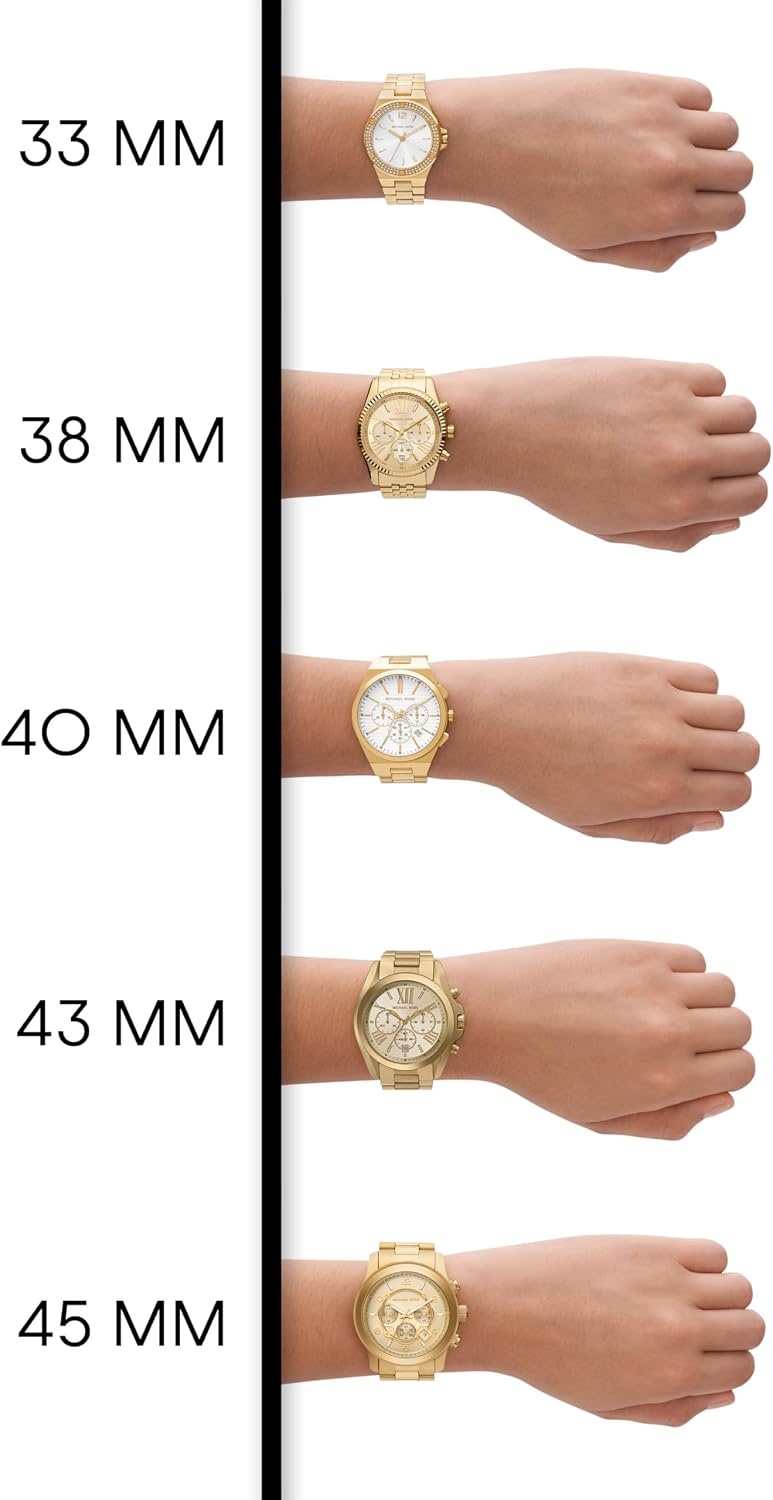 image:imageMichael Kors Womens Lexington ThreeHand TwoTone Stainless Steel Watch Model MK7579