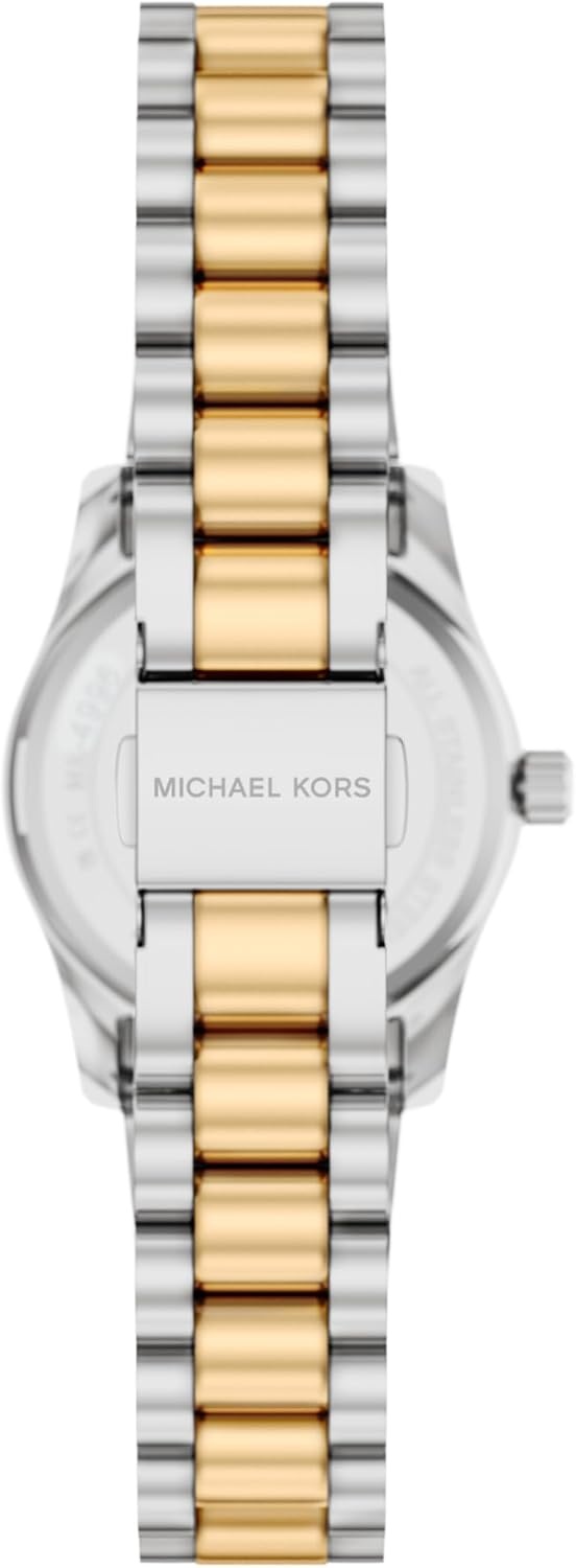 image:imageMichael Kors Womens Lexington ThreeHand TwoTone Stainless Steel Watch Model MK7579