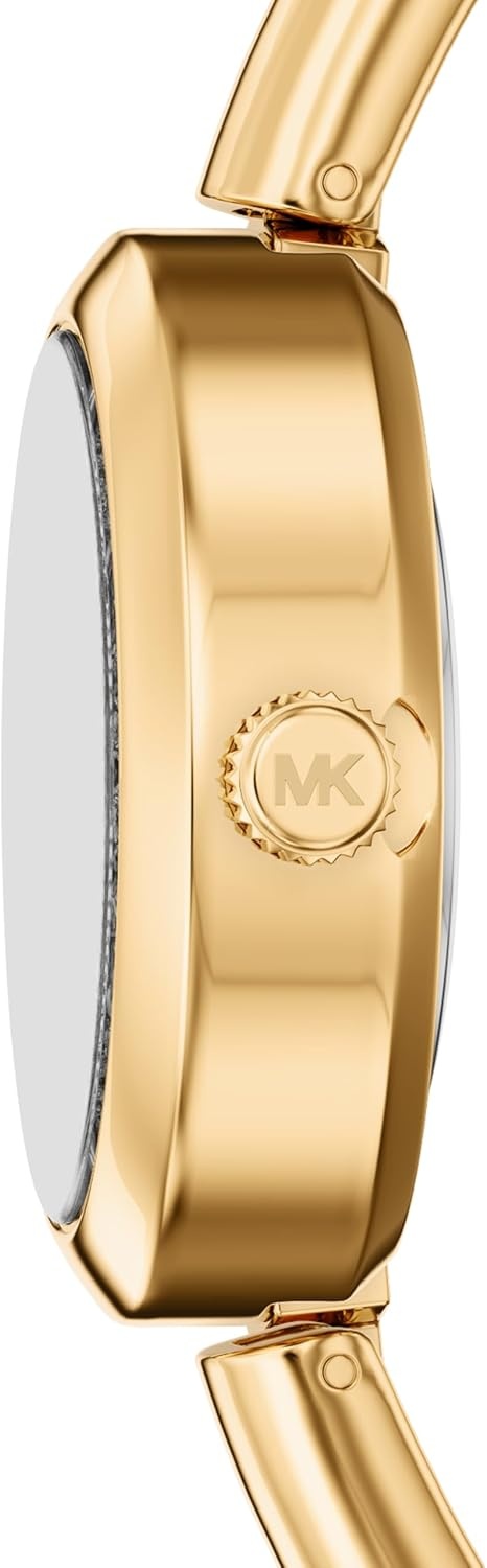 image:imageMichael Kors Womens Maude ThreeHand GoldTone Stainless Steel Watch Model MK7593