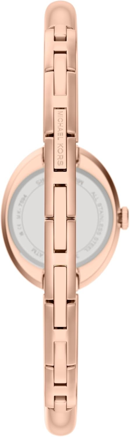 image:imageMichael Kors Womens Maude ThreeHand Rose GoldTone Stainless Steel Watch Model MK7594