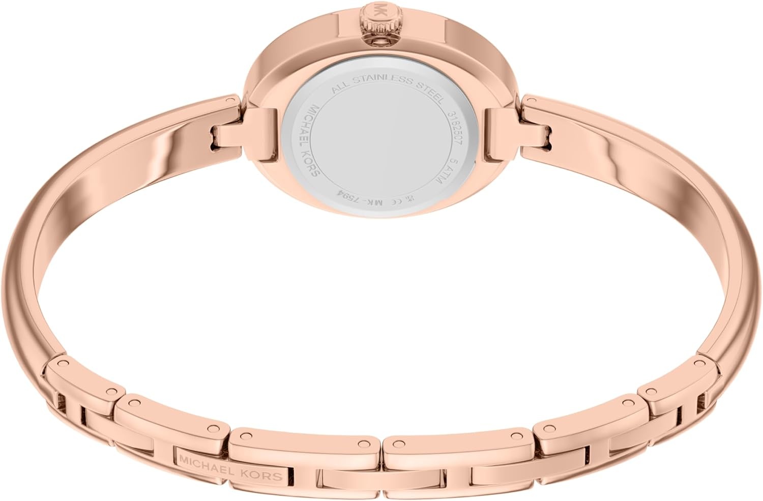 image:imageMichael Kors Womens Maude ThreeHand Rose GoldTone Stainless Steel Watch Model MK7594