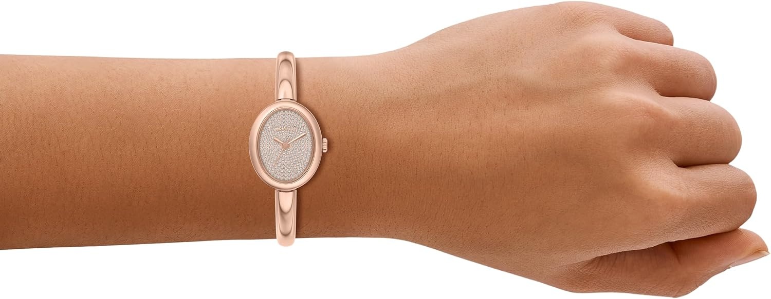 image:imageMichael Kors Womens Maude ThreeHand Rose GoldTone Stainless Steel Watch Model MK7594