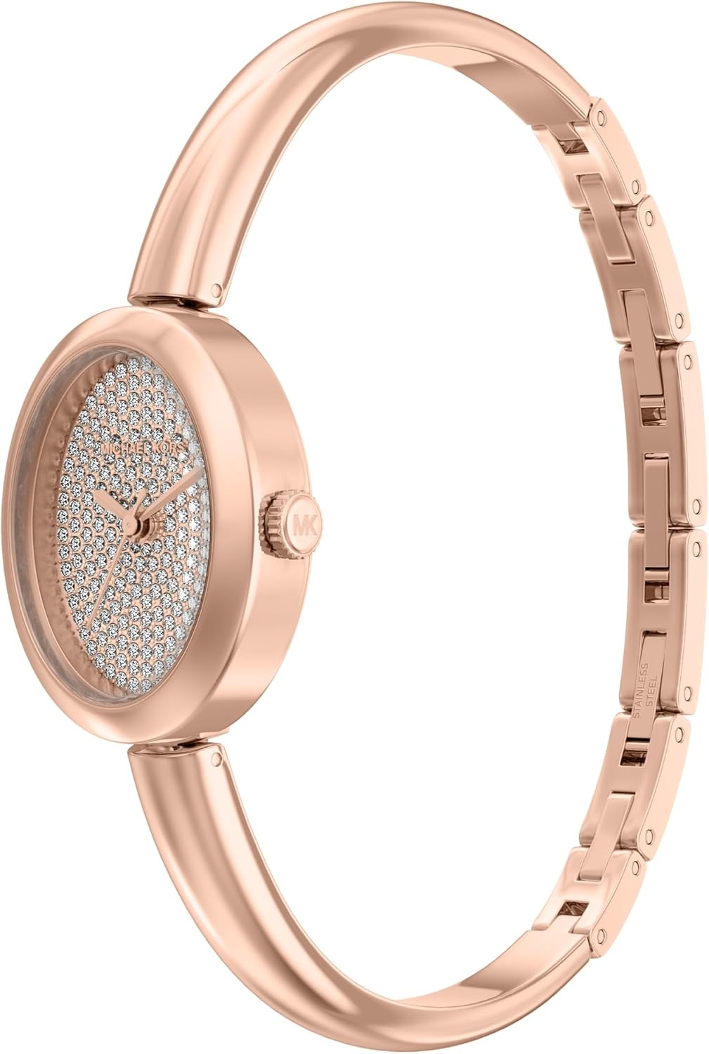 image:imageMichael Kors Womens Maude ThreeHand Rose GoldTone Stainless Steel Watch Model MK7594
