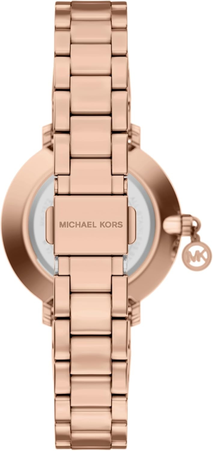 image:imageMichael Kors Womens Pyper TwoHand Rose GoldTone Stainless Steel Watch Model MK7573