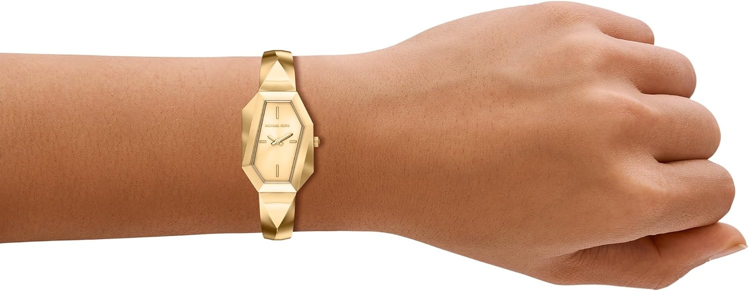 image:imageMichael Kors Womens Suri TwoHand GoldTone Stainless Steel Watch Model MK7589
