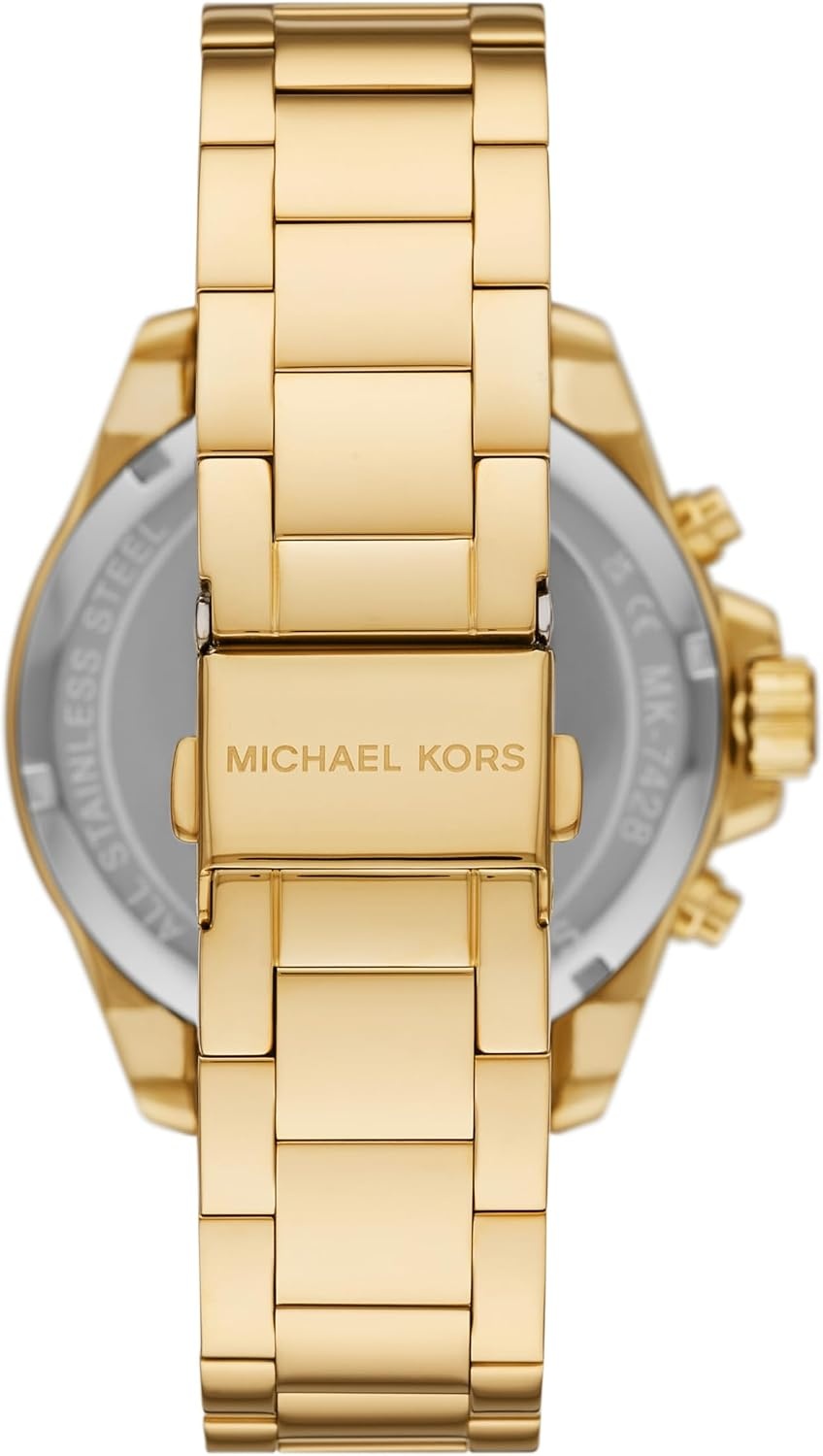 image:imageMichael Kors Wren Womens Watch Stainless Steel and Pav Crystal Watch for WomenGold Pave