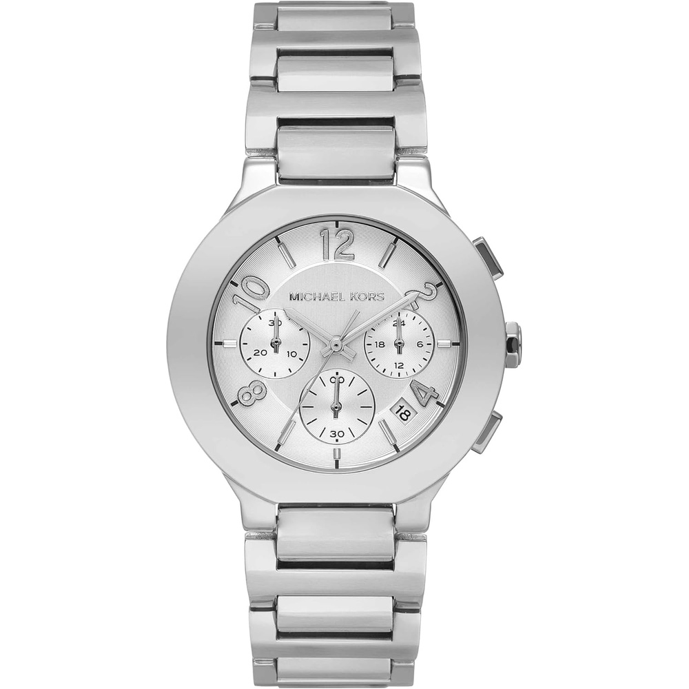 image:imageMichael Kors Gramercy Womens Watch Stainless Steel Chronograph Bracelet Watch for WomenSilver