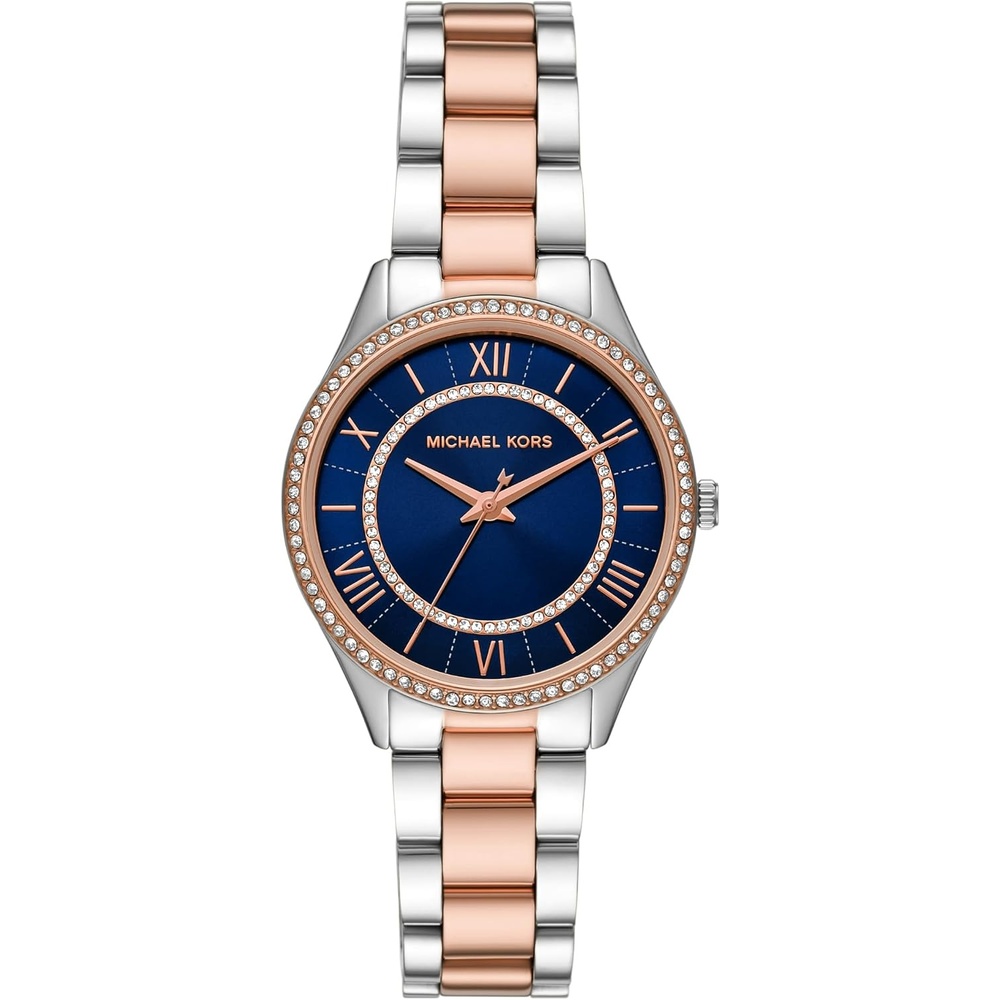 image:imageMichael Kors Lauryn Womens Watch Stainless Steel Bracelet Watch for WomenTwo ToneBlue