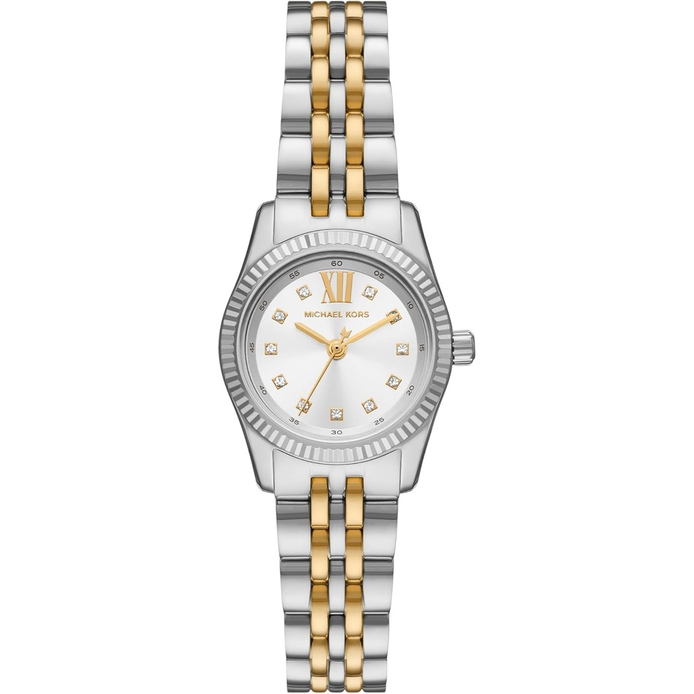 image:imageMichael Kors Lexington Womens Watch Stainless Steel Bracelet or Leather Watch for WomenPetite Two Tone